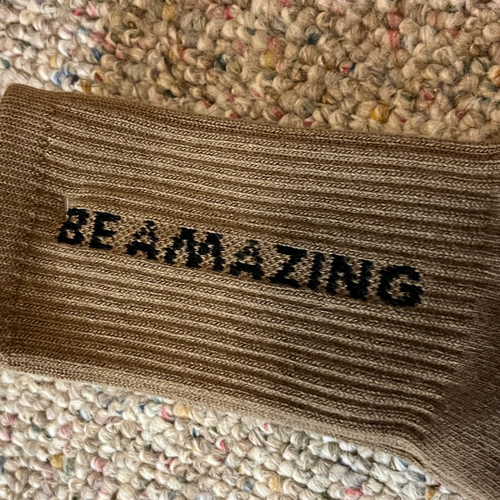 🆕 Balance Collection BE AMAZING  Grip Socks 2 Pack - Picture 5 of 10